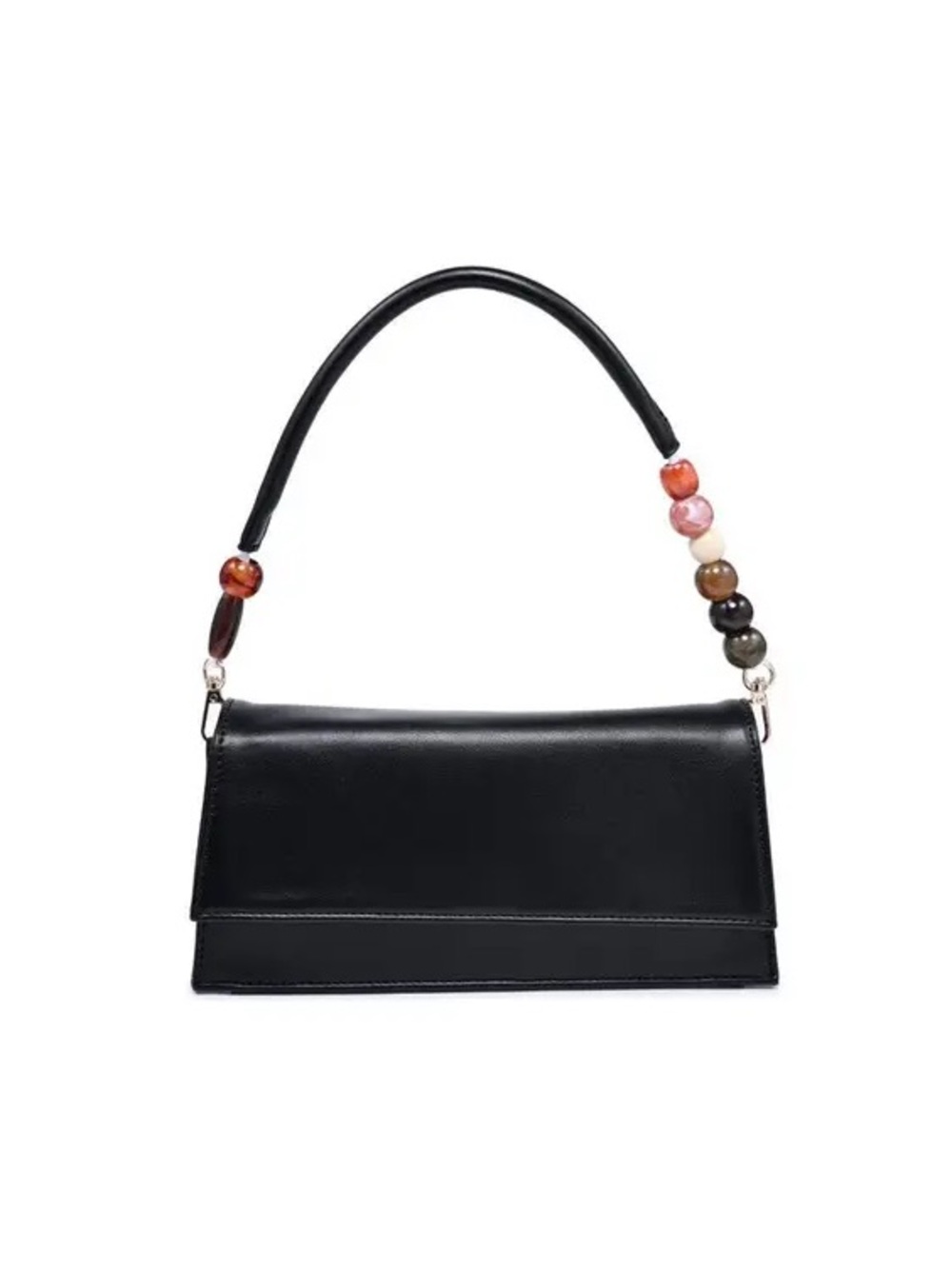 URBAN EXPRESSIONS Brooks Shoulder Bag with Beaded-Handle